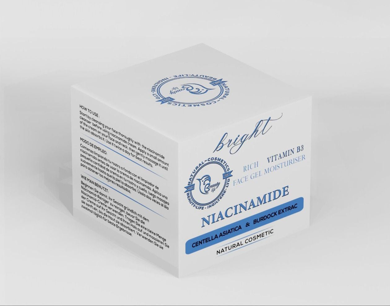 Niacinamide and Hyaluronic Acid Cream