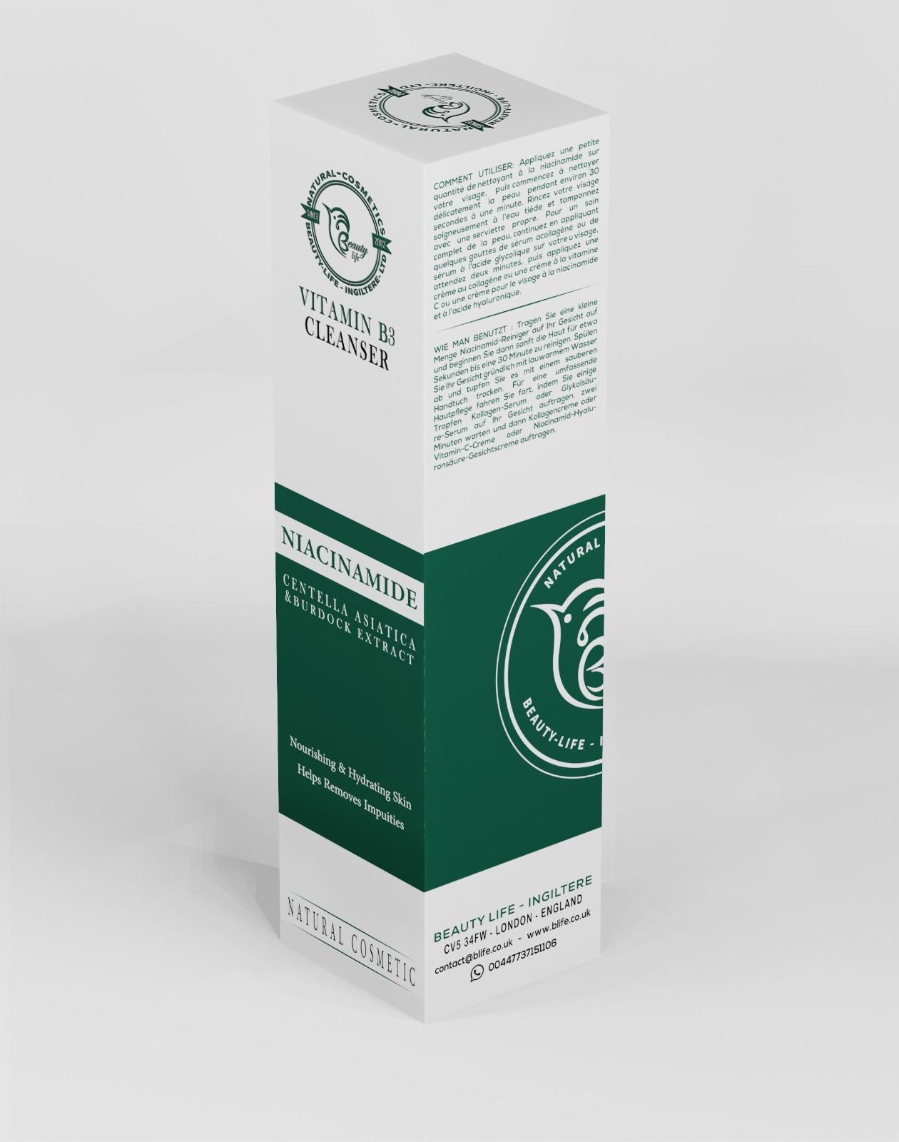 NIACINAMIDE VITAMIN B3 CLEANSER