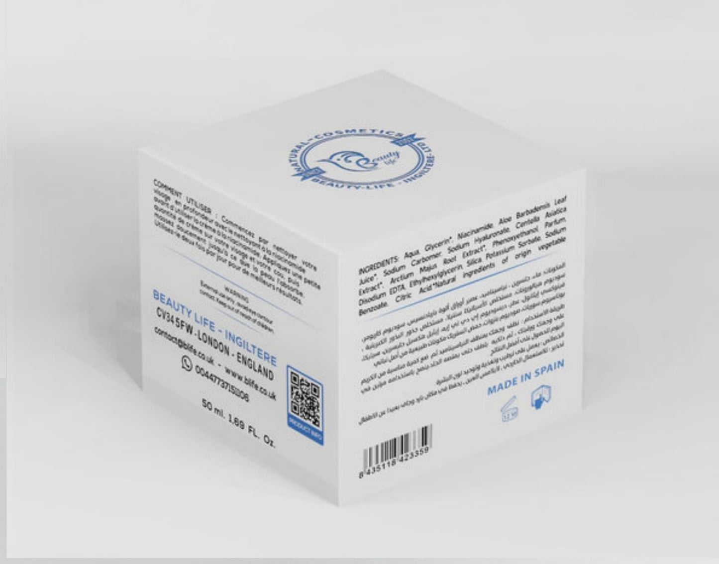 Niacinamide and Hyaluronic Acid Cream