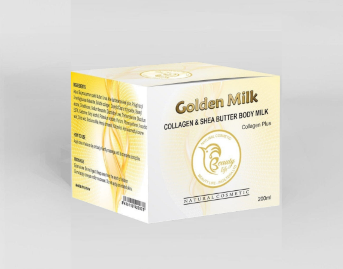 COLLAGEN FACE & BODY CREAM (GOLDEN MILK)