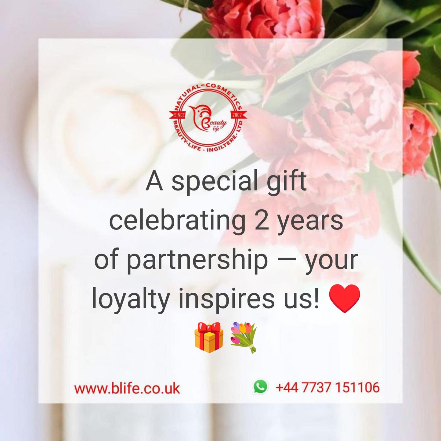 A Special Gift for You milestone custmer